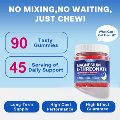 Magnesium L-Threonate Sleep, Calm & Cognitive Support Gummies,MY SHOP,Magnesium L-Threonate Sleep, Calm & Cognitive Support Gummies