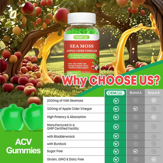 Sea Moss ACV Skin, Hair, Nails & Detox Support Gummies,MY SHOP,Sea Moss ACV Skin, Hair, Nails & Detox Support Gummies