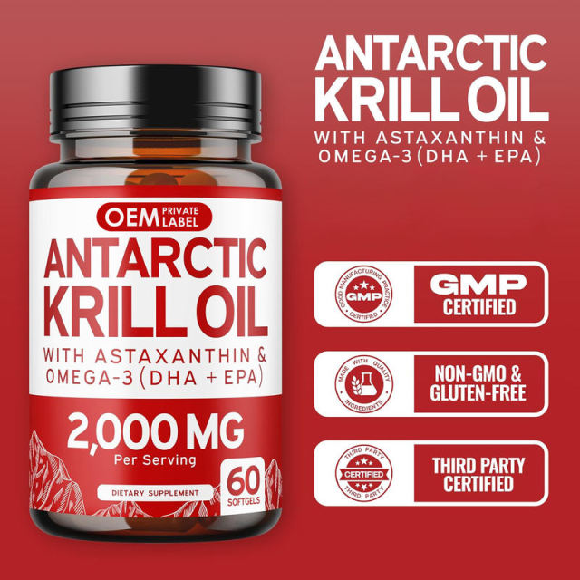 Antarctic Krill Oil Capsule Supplement,MY SHOP,Antarctic Krill Oil Capsule Supplement
