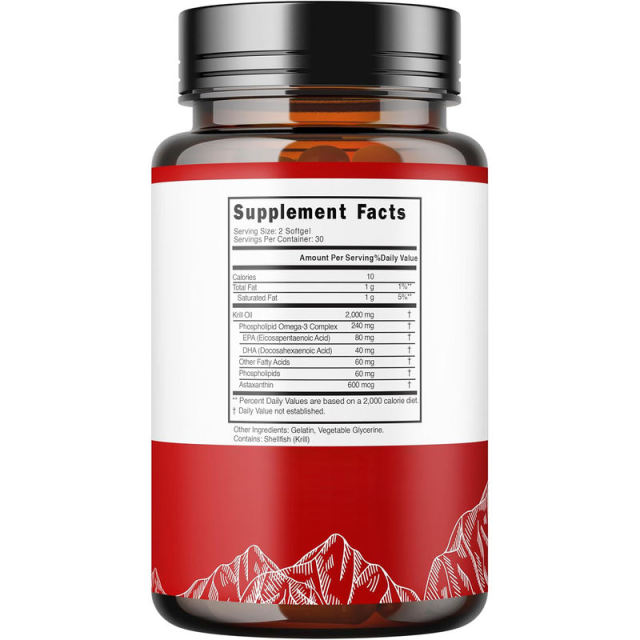 Antarctic Krill Oil Capsule Supplement,MY SHOP,Antarctic Krill Oil Capsule Supplement
