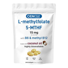 L-Methylfolate 15mg Softgels with B12 & B6  Supplement,MY SHOP,L-Methylfolate 15mg Softgels with B12 & B6  Supplement