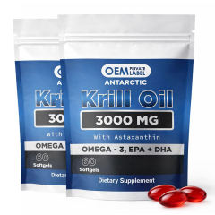 Antarctic Krill Oil 1200mg Phospholipid Omega-3 Softgels Supplement,MY SHOP,Antarctic Krill Oil 1200mg Phospholipid Omega-3 Softgels Supplement