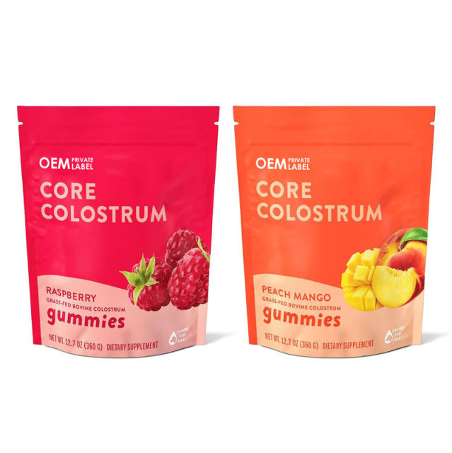 Core Colostrum Gummies Grass-Fed Bovine Colostrum Raspberry Flavor Immune Support 12.7 oz (360g),MY SHOP,Core Colostrum Gummies Grass-Fed Bovine Colostrum Raspberry Flavor Immune Support 12.7 oz (360g)