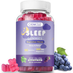 Sleep Gummies with Magnesium Citrate 500mg Natural Grape Flavor Sleep & Relax Support 90 Count,MY SHOP,Sleep Gummies with Magnesium Citrate 500mg Natural Grape Flavor Sleep & Relax Support 90 Count