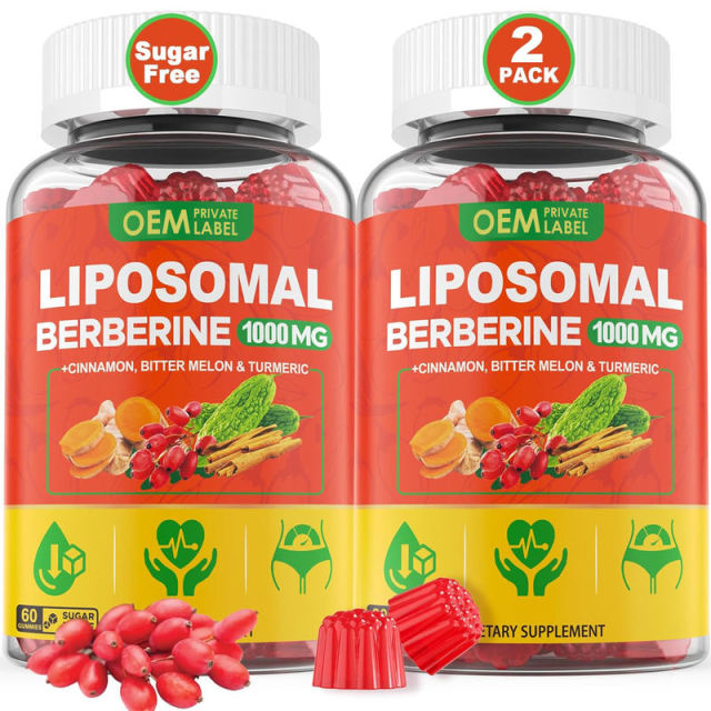 Liposomal Berberine Gummies with Cinnamon Bitter Melon Turmeric Sugar Free 1000mg 60 Gummies,MY SHOP,Liposomal Berberine Gummies with Cinnamon Bitter Melon Turmeric Sugar Free 1000mg 60 Gummies