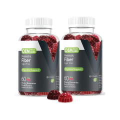 Prebiotic Fiber Gummies Sugar Free Pectin Fruit Flavors Kosher Digestive Support 60 Count,MY SHOP,Prebiotic Fiber Gummies Sugar Free Pectin Fruit Flavors Kosher Digestive Support 60 Count