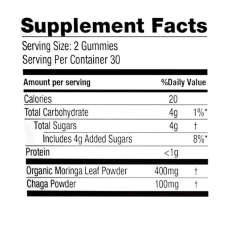 Caffeine-Free Energy Gummies Plant-Based Strawberry Flavor Natural Energy Radiant Skin Support 60 Count,MY SHOP,Caffeine-Free Energy Gummies Plant-Based Strawberry Flavor Natural Energy Radiant Skin Support 60 Count