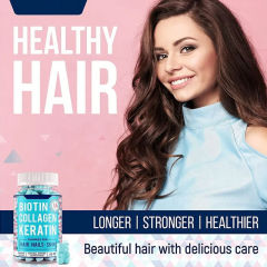 Biotin Collagen Keratin Gummies with 14 Nutrients Hair Skin Nails Support 60 Count,MY SHOP,Biotin Collagen Keratin Gummies with 14 Nutrients Hair Skin Nails Support 60 Count