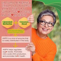 Liposomal Berberine Gummies with Cinnamon Bitter Melon Turmeric Sugar Free 1000mg 60 Gummies,MY SHOP,Liposomal Berberine Gummies with Cinnamon Bitter Melon Turmeric Sugar Free 1000mg 60 Gummies