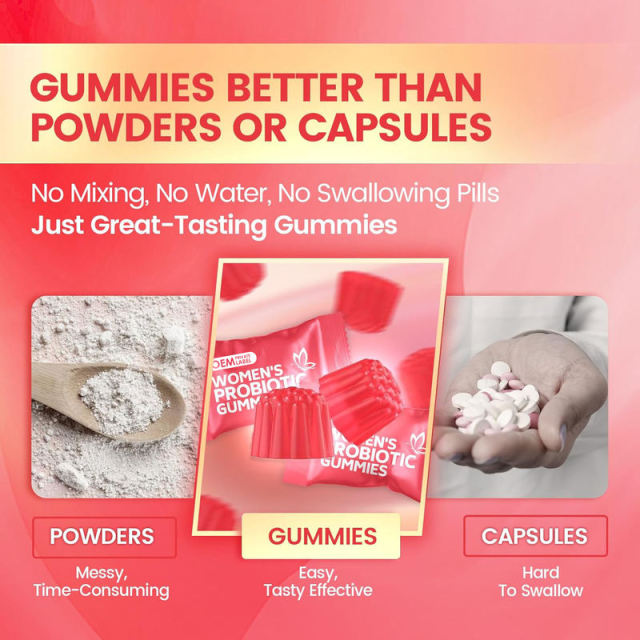 Women's Probiotic Gummies 3-in-1 Formula Probiotics Prebiotics Cranberry 5 Billion CFUs No Sugar Vegan 60 Count,MY SHOP,Women's Probiotic Gummies 3-in-1 Formula Probiotics Prebiotics Cranberry 5 Billion CFUs No Sugar Vegan 60 Count