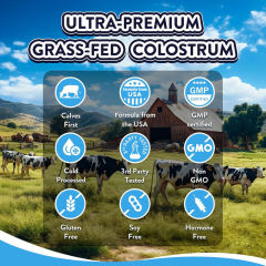 Core Colostrum Gummies Grass-Fed Bovine Colostrum Raspberry Flavor Immune Support 12.7 oz (360g),MY SHOP,Core Colostrum Gummies Grass-Fed Bovine Colostrum Raspberry Flavor Immune Support 12.7 oz (360g)