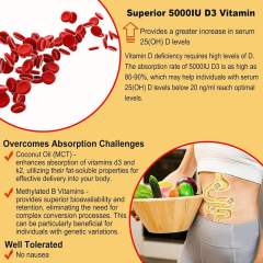 Vitamin D3 + K2 Gummies with B6 B9 Methyl B12 Vitamin E Zinc Sugar Free Peach Flavor 60 Gummies,MY SHOP,Vitamin D3 + K2 Gummies with B6 B9 Methyl B12 Vitamin E Zinc Sugar Free Peach Flavor 60 Gummies