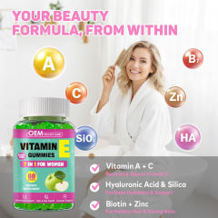 Vitamin E Gummies Sugar Free 7 in 1 for Women Antioxidant Skin Hair Health Immune Support 60 Count,MY SHOP,Vitamin E Gummies Sugar Free 7 in 1 for Women Antioxidant Skin Hair Health Immune Support 60 Count