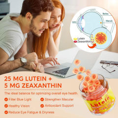 Lutein & Zeaxanthin Gummies with Astaxanthin Bilberry Extract Vitamin A C E Sugar Free Cranberry Flavor 60 Count,MY SHOP,Lutein & Zeaxanthin Gummies with Astaxanthin Bilberry Extract Vitamin A C E Sugar Free Cranberry Flavor 60 Count