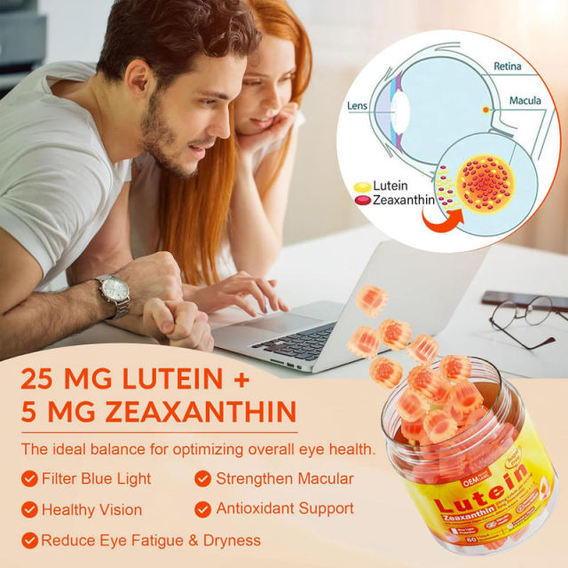 Lutein & Zeaxanthin Gummies with Astaxanthin Bilberry Extract Vitamin A C E Sugar Free Cranberry Flavor 60 Count,MY SHOP,Lutein & Zeaxanthin Gummies with Astaxanthin Bilberry Extract Vitamin A C E Sugar Free Cranberry Flavor 60 Count