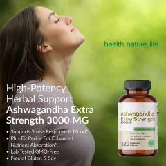 Extra Strength Ashwagandha 3000mg Capsules with BioPerine,MY SHOP,Extra Strength Ashwagandha 3000mg Capsules with BioPerine | OEM Private Label Manufacturer