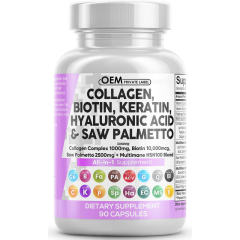 ll-in-1 Men's Collagen & Saw Palmetto Supplement,MY SHOP,ll-in-1 Men's Collagen & Saw Palmetto Supplement