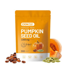 OEM Pumpkin Seed Oil 1000mg  Cold-Pressed Softgels,MY SHOP,OEM Cold-Pressed Pumpkin Seed Oil 1000mg Softgels | Private Label 2-in-1 Supplement Manufacturer