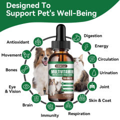 OEM Pet Supplement Manufacturer: 15-in-1 Multivitamin with Glucosamine & Omega 3,MY SHOP,OEM Pet Supplement Manufacturer: 15-in-1 Multivitamin with Glucosamine & Omega 3