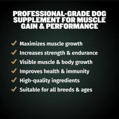 Custom Private Label Pro Series 11-in-1 Muscle Gain Chews for Dogs,MY SHOP,Custom Private Label Pro Series 11-in-1 Muscle Gain Chews for Dogs