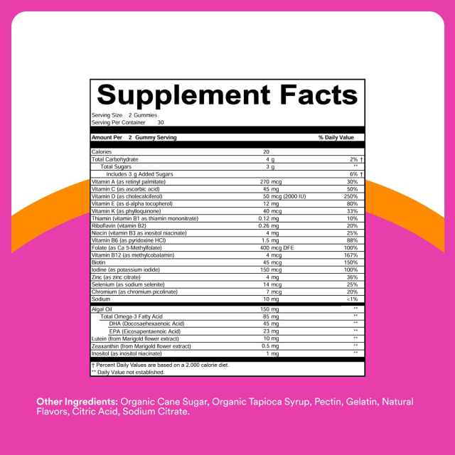 OEM/ODM Teen Girl Plus Multi & Omegas 60 Gummies,MY SHOP,OEM/ODM Teen Girl Plus Multi & Omegas 60 Gummies NSF Certified 30-Day Supply