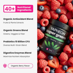 OEM/ODM Super Greens Energize Cleanse Alkalize Formula 30 Servings,MY SHOP,OEM Super Greens Powder - Custom Probiotic Supplement Mfg