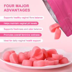 Private Label Vaginal Probiotic Gummies 60 Count Supports pH Balance, Odor & Yeast Health,MY SHOP,Private Label Vaginal Probiotic Gummies 60 Count Supports pH Balance, Odor & Yeast Health