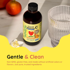 OEM/ODM Kids' Liquid Vitamin C Supplement 4 fl oz Natural Orange Flavor,MY SHOP,OEM/ODM Kids' Liquid Vitamin C Supplement 4 fl oz Natural Orange Flavor