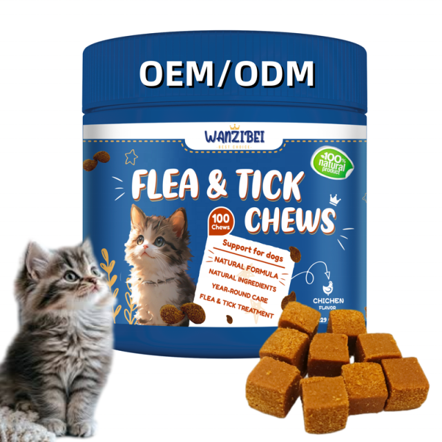 OEM Flea & Tick Support Chews for Dogs,MY SHOP,OEM Flea & Tick Support Chews for Dogs