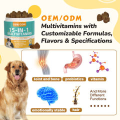 OEM 15-in-1 Multivitamin tablets for Dogs,MY SHOP,OEM 15-in-1 Multivitamin tablets for Dogs