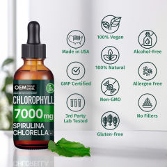 Custom Formulation 2X Potency Chlorophyll Drops with Spirulina & Chlorella drops,MY SHOP,Custom Formulation 2X Potency Chlorophyll Drops with Spirulina & Chlorella drops