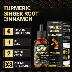 OEM/ODM Turmeric Ginger Cinnamon Liquid Drops 6-in-1 Formula with Bitter Melon & Berberine,MY SHOP,OEM/ODM Turmeric Ginger Cinnamon Liquid Drops 6-in-1 Formula with Bitter Melon & Berberine