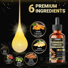 OEM/ODM Turmeric Ginger Cinnamon Liquid Drops 6-in-1 Formula with Bitter Melon & Berberine,MY SHOP,OEM/ODM Turmeric Ginger Cinnamon Liquid Drops 6-in-1 Formula with Bitter Melon & Berberine