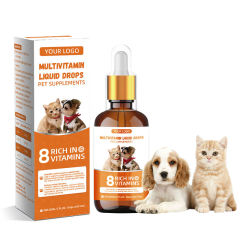 OEM Pet Multivitamin Liquid Drops with Calcium,MY SHOP,OEM Pet Multivitamin Liquid Drops with Calcium