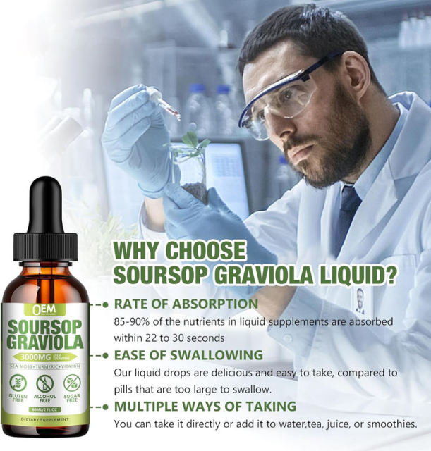 OEM/ODM Soursop Graviola Liquid Drops Gluten-Free Alcohol-Free Sugar-Free,MY SHOP,OEM/ODM Soursop Graviola Liquid Drops Gluten-Free Alcohol-Free Sugar-Free