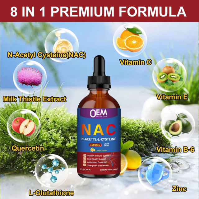 B2B Custom NAC Antioxidant Drops Immune & Liver Support,MY SHOP,B2B Custom NAC Antioxidant Drops Immune & Liver Support