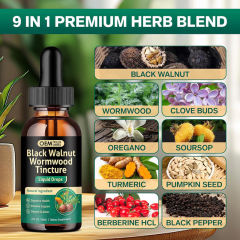 OEM/ODM Black Walnut Wormwood Tincture with Turmeric & Soursop,MY SHOP,OEM/ODM Black Walnut Wormwood Tincture with Turmeric & Soursop