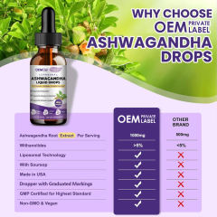 Private Label Liposomal Ashwagandha 9-in-1 Liquid Drops 2 fl oz with L-Theanine & Rhodiola,MY SHOP,Private Label Liposomal Ashwagandha 9-in-1 Liquid Drops 2 fl oz with L-Theanine & Rhodiola