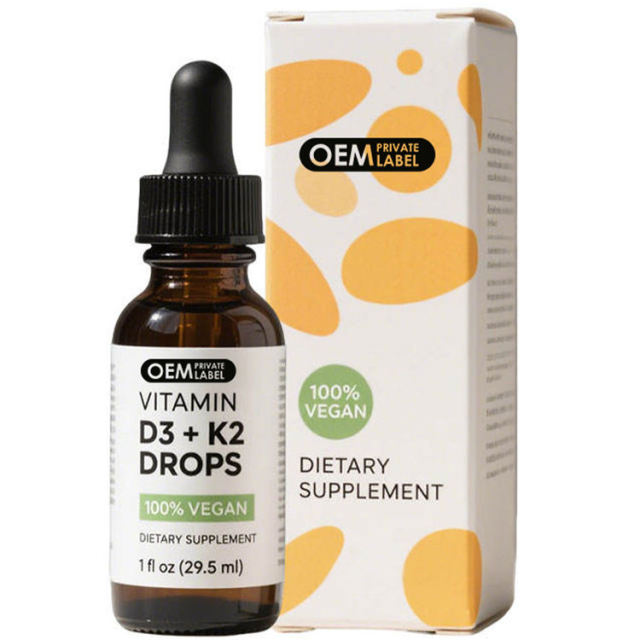 Vegan Vitamin D3 K2 Liquid Drops 1000IU MK7 Private Label Supplement,MY SHOP,Vegan Vitamin D3 K2 Liquid Drops 1000IU MK7 Private Label Supplement