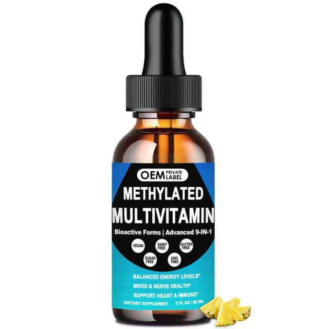 Private Label Advanced Multivitamin Drops Heart Brain Energy Formula,MY SHOP,Private Label Advanced Multivitamin Drops Heart Brain Energy Formula