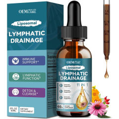 Private Label Lymphatic Support Drops Vegan Liposomal Delivery Detox Formula,MY SHOP,Private Label Lymphatic Support Drops Vegan Liposomal Delivery Detox Formula
