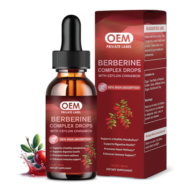Private Label Berberine Ceylon Cinnamon Drops Heart Health Digestive Support,MY SHOP,Private Label Berberine Ceylon Cinnamon Drops Heart Health Digestive Support
