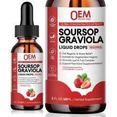 Bulk Soursop Extract Drops with Vitamin C Strawberry Flavor White Label,MY SHOP,Bulk Soursop Extract Drops with Vitamin C Strawberry Flavor White Label