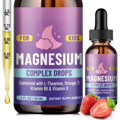 OEM/ODM Kids Magnesium Complex Drops Vegan Sugar-Free Strawberry Flavor,MY SHOP,OEM/ODM Kids Magnesium Complex Drops Vegan Sugar-Free Strawberry Flavor