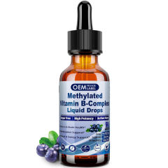 OEM/ODM 9-in-1 Methylated B-Complex Liquid Drops Gluten-Free Non-GMO,MY SHOP,OEM/ODM 9-in-1 Methylated B-Complex Liquid Drops Gluten-Free Non-GMO