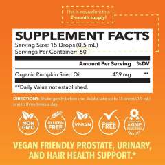Organic Pumpkin Seed Oil Liquid Drops Hair Hormone Prostate Support,MY SHOP,Organic Pumpkin Seed Oil Liquid Drops Hair Hormone Prostate Support