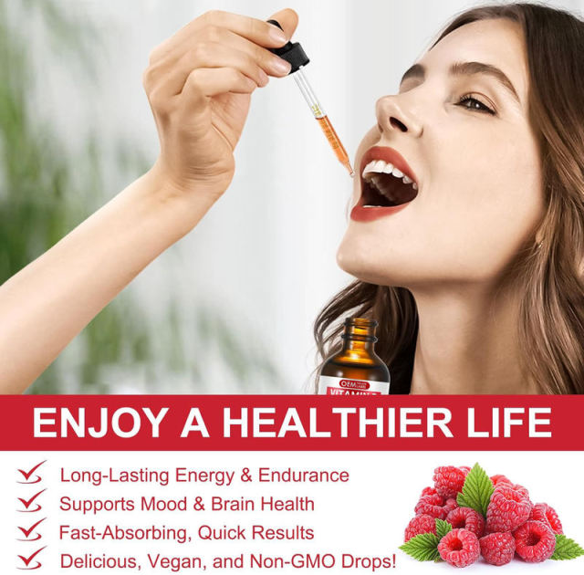 Bulk Vitamin B Complex Drops with Niacin Folate Raspberry Flavor White Label,MY SHOP,Bulk Vitamin B Complex Drops with Niacin Folate Raspberry Flavor White Label