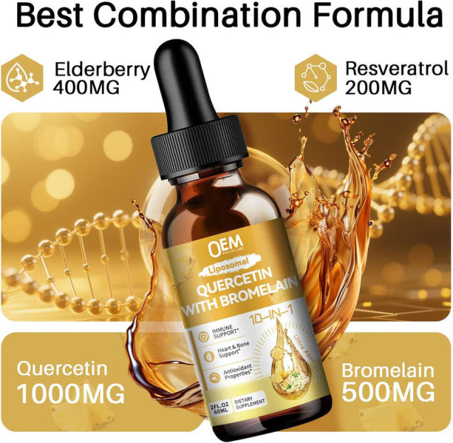 Bulk Liposomal Quercetin Drops Enhanced Absorption Antioxidant White Label,MY SHOP,Bulk Liposomal Quercetin Drops Enhanced Absorption Antioxidant White Label