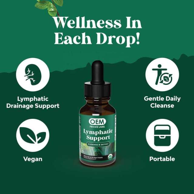 OEM/ODM Organic Lymphatic Support Liquid Drops Non-GMO Vegan,MY SHOP,OEM/ODM Organic Lymphatic Support Liquid Drops Non-GMO Vegan