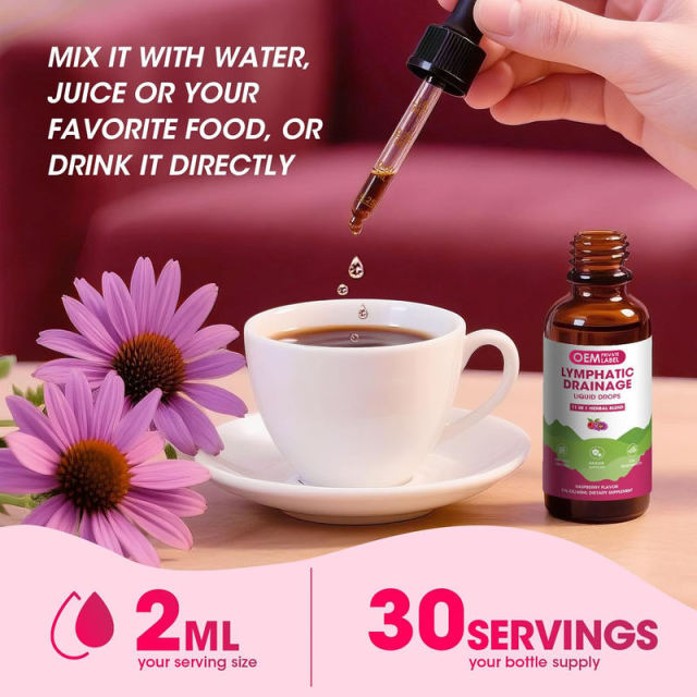 OEM/ODM 11-in-1 Lymphatic Drainage Liquid Drops Vegan Non-GMO,MY SHOP,OEM/ODM 11-in-1 Lymphatic Drainage Liquid Drops Vegan Non-GMO